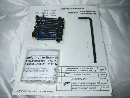 Set of bolts - 8 SKU1025