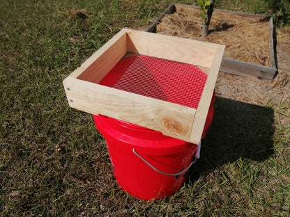 Unstained Soil Sifter - 1/4 inch SKU1038