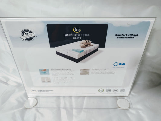 Acrylic Sign holder (PK 5) - Used SKU1052